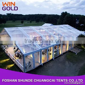 2015 Commercial 15x30m Transparent Party Tent for Outdoor Event Clear Span Structures thumbnail-3