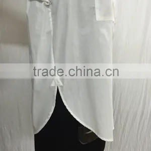 Woman Cotton White Shirt Design thumbnail-5