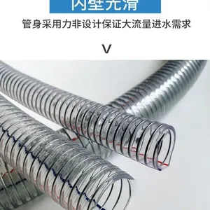 Pvc Ventilation Hose, Pvc Steel Wire Hose,pvc Air Duct,pvc Delivery Hose thumbnail-5