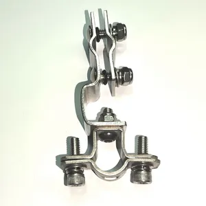 Steel Wire Rope Hanging Fire-proof Clamp for 1/2 Radiating Cable thumbnail-1