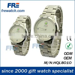 Private Label Watches Fashion Couple Watch All Alloy Watch Quartz Watch thumbnail-1