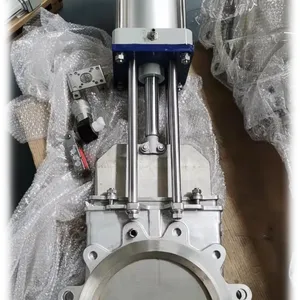 Manual Knife Gate Valve With Ceramic Sealing Surface - High Wear Resistance and Long Service Life in Industrial Pipelines thumbnail-2