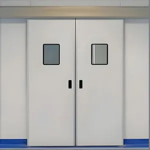 Airtight Door Automatic Sliding Aluminum Hospital Doors for Hospital Clean Room thumbnail-1