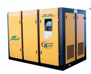 Industrial Low-Pressure Screw Air Compressor for Textile Manufacturing & Cement Production thumbnail-3