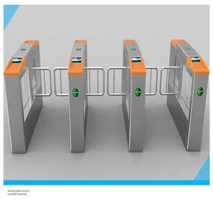 Office Building Entrance and Exit Gate - Fast Access by Card Swiping or Face Recognition, Anti - Pinch and Anti - Tailgating thumbnail-3