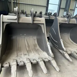 Heavy Duty Excavator Bucket With Hardox 450 Steel Construction thumbnail-5