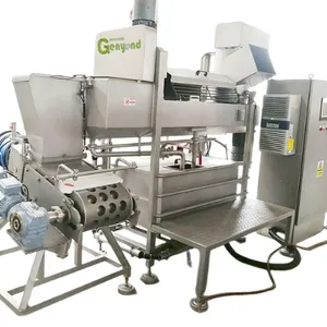 Genyond 150-250kg/h Kapazität Mozzarella-Käse-Schneide-, Koch-, Streck- und Formmaschine thumbnail-1