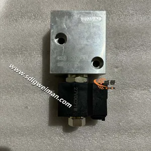 Hyundai Excavator Parts Genuine 3106-91220 Valve-Solenoid for R210LC7 thumbnail-1