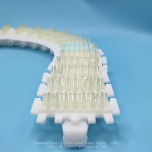 Width 70 and 83 Pin Conveyor Chain，Bristle-type Clamp Bottle Conveyor Chain thumbnail-5