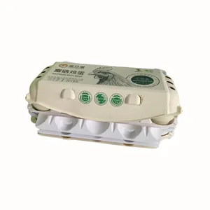 Molded Pulp Egg Tray for Poultry Farm 30 Cells Per Tray Biodegradable thumbnail-3