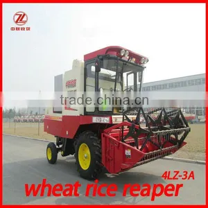 4LZ-3A Rice Wheat Harvester Cutting Wheat thumbnail-3