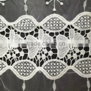 Lace Fabric Hot Organdy Embroidery Lace Milk Silk Full Lace for Accessory thumbnail-3