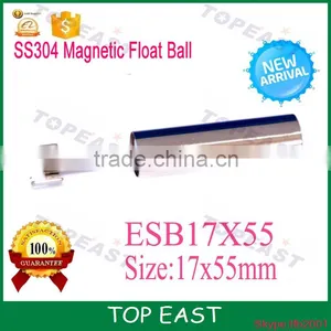 Customizable SS304 SS316 Stainless Steel Magnetic Float Ball Use for Level Switch ESB17x55 thumbnail-1