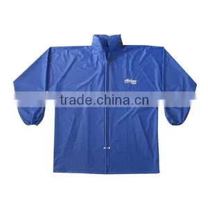 Waterproof PU Rain Jacket, Fashion Plastic Raincoat thumbnail-1