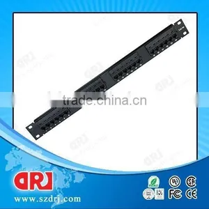 Cat5e UTP RJ45 Amp 24 Port Patch Panel thumbnail-1