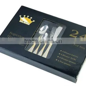 24pcs Cutlery Set Serving for 6 thumbnail-1