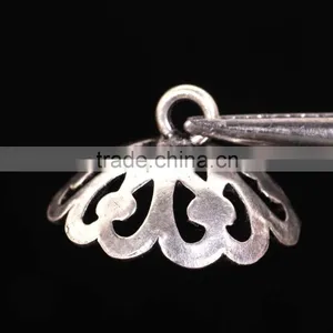 Round Cap 925 Solid Sterling Silver Beads thumbnail-2