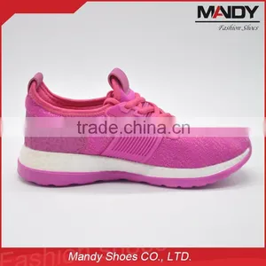 2016 Guangzhou Hot Selling Breathable Ladies Sport Shoes Supplier's Choice thumbnail-4