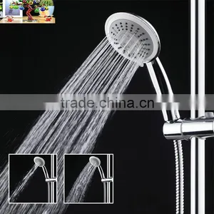 Factory Price Three Function ABS Chrome Plated Bathroom Shower Head thumbnail-3