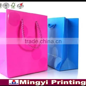 Factory Direct Customer Design Shopping Paper Bag With Handle thumbnail-3