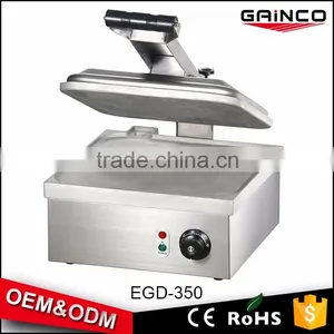 Professional Kitchen Equipment Electric Panini Contact Grill Sandwich Maker With Temperature Control EGD-350 thumbnail-2
