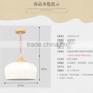 JK-8005B-02 Modern Homely Design Pendant Home Lighting Wooden LED Pendant Light thumbnail-4