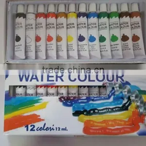 12 Colors 12ml Water Color Paint in Alum Tube thumbnail-1