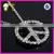 Single Cut Diamond Charm Pendant Fashion Peace Sign Sign Pave Diamond Jewelry Manufacturer thumbnail-2