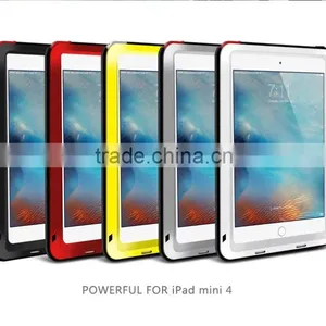 Love Mei Metal Polymer Powerful Gorilla Glass Waterproof Shockproof Dirt Proof Protective Cover Case For IPad Mini 4 TB-0148 thumbnail-1
