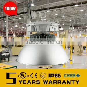 Hot Sale!!industrial High Bay Led Light 100w Ip65 With Meanwell Driver and 5 Year Warranty thumbnail-1