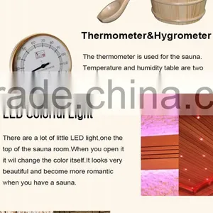 Traditional Steam Dry Sauna With Culture Stone thumbnail-2