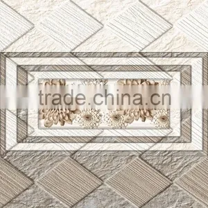 Ceramic Tiles With Gold Flower Design thumbnail-3