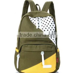 2016 China Supplier Boy Canvas Backpack Durable Large Capacity School Bag Fancy Outdoor Sport Bag thumbnail-2