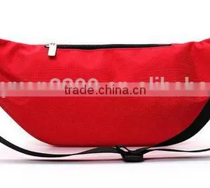 Fashion Fanny Pack Waterproof Nylon Sport Waist Bag With Adjustable Strap and Bottle Holder thumbnail-3