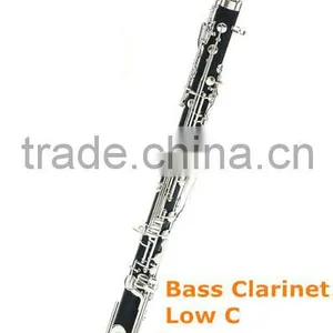 Professional Low C Bass Clarinet Hard Rubber Body Nickel Palted thumbnail-3