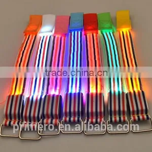 Wholesale FPC LED Flashing Reflective Webbing DIY For Bicycle Riding Sport Bangle thumbnail-6