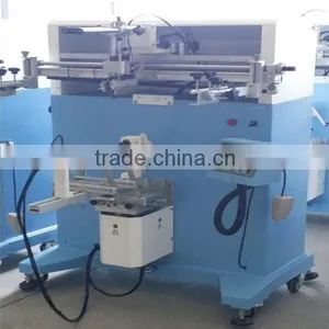 Express 2016 Pneumatic Cylinder Glass Bottle Tube Cup Silk Screen Printing Machine for Sale thumbnail-6