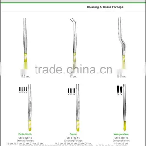 Standard Professional Dressing Forcep/ Stainless Steel Surgical Instruments thumbnail-5