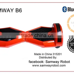 2016 Samway Robot Smart Electric Self Balance Mini Two Wheel Smart Balance Electric Scooter thumbnail-2