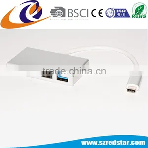 USB Type-C Hub to 3USB and USB C thumbnail-1