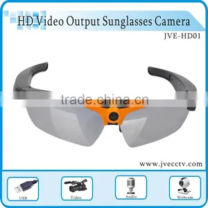 HD 720P Wide Angel Action Sport SunGlasses Camera With 5.0 Mage 720P With 170 Degree Wide-angle JVEHD01 thumbnail-1