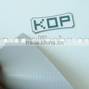 PVC Coated Tarpaulin 1000x1000D 20x20 700g White thumbnail-1