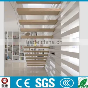 Diy Indoor Iron Wood Staircase With Led for UK Project---YUDI thumbnail-5