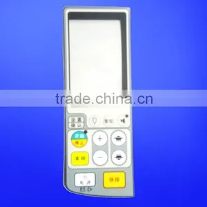 Graphic Membrane Overlay With Window Used in Phone thumbnail-1