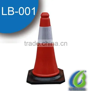 PE Road Warning Traffic Cones/traffic Cones /lower Price High Quality Traffic Cone thumbnail-1