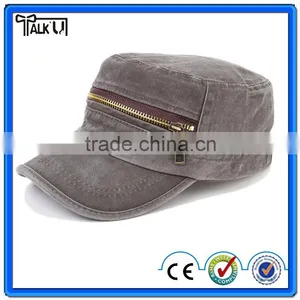 Hot Custom Jean Cotton Military Cap Wholesale for Men thumbnail-3
