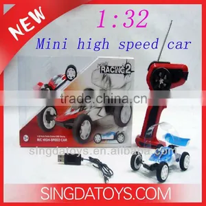 1:32 Blue Color With USB Charger Mini High Speed rc Car thumbnail-1