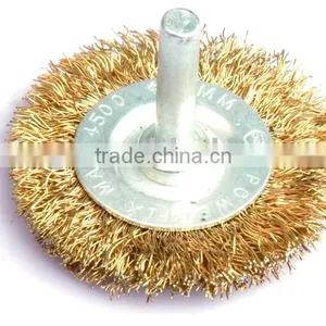Crimped Wire Brush With Shank thumbnail-1