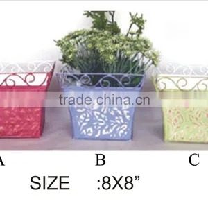 Iron Garden Decoration Planter Pot thumbnail-1