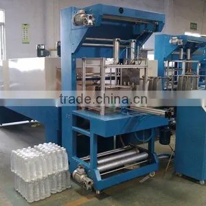 PE Film Thermal Shrink Bottle Packing Machine/ Automatic Heat Shrink-Wrapping Packing Machine for Empty Glass Beer Bottles thumbnail-1